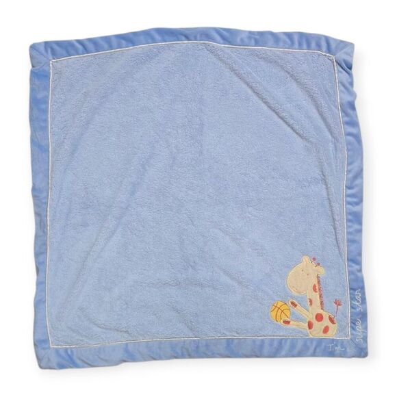 Messages From The Heart Sandra Magsamen Giraffe Basketball Baby Blanket Lovey - Picture 1 of 4